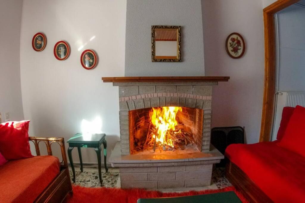 Breathtaking Lake View Cottage With A Fireplace Next To Ioannina City! Exterior foto